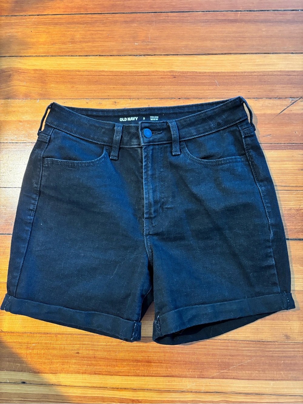 Old Navy Wow Denim Roll-Hem Women's Shorts